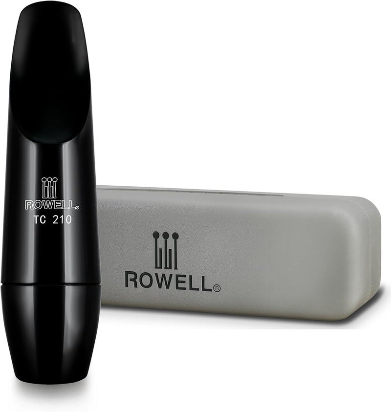 ROWell Classic Tenor Saxophone Mouthpiece Professional Sax Mouthpiece Rich & Warm Tone Concert Band Mouthpiece for Students & Pros Ideal for Classical Music, Wind Orchestra, Chamber Music - Image 1